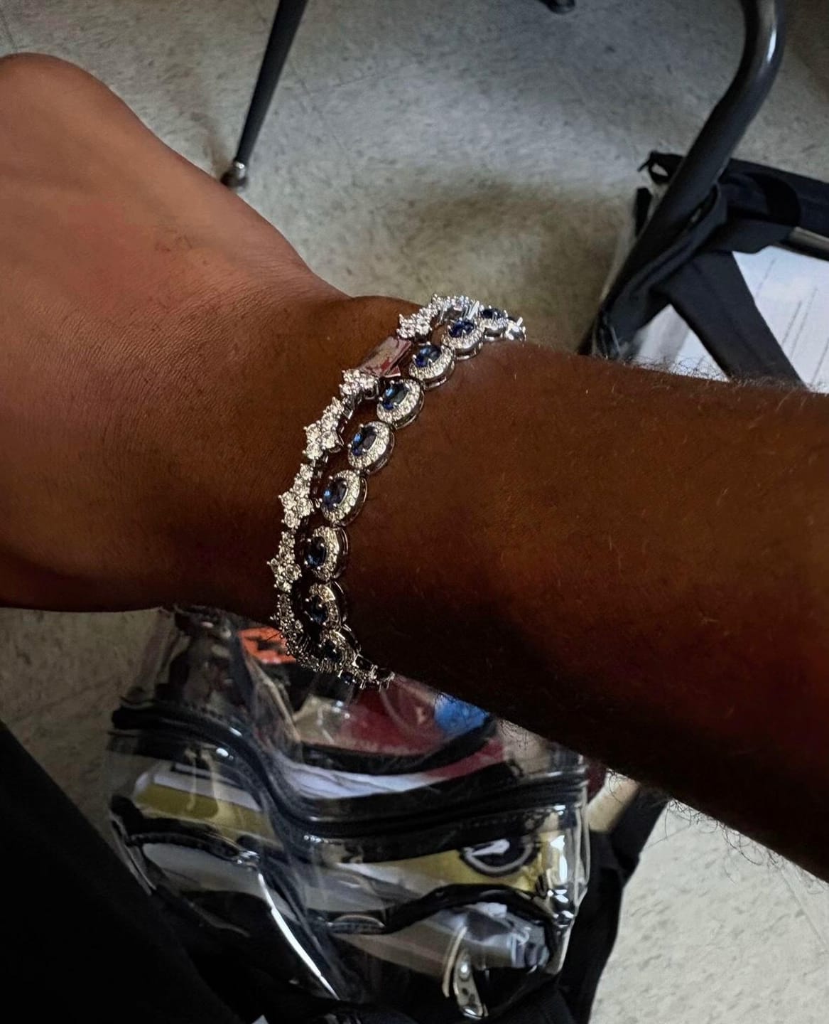 Customer photo review of Honeycomb Bracelets