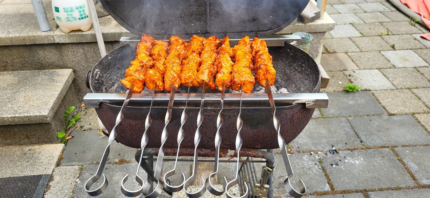Customer photo review of Schweine-Schaschlik Tomate – fruchtige Würze aus Tomate & Paprika | mySchaschlik