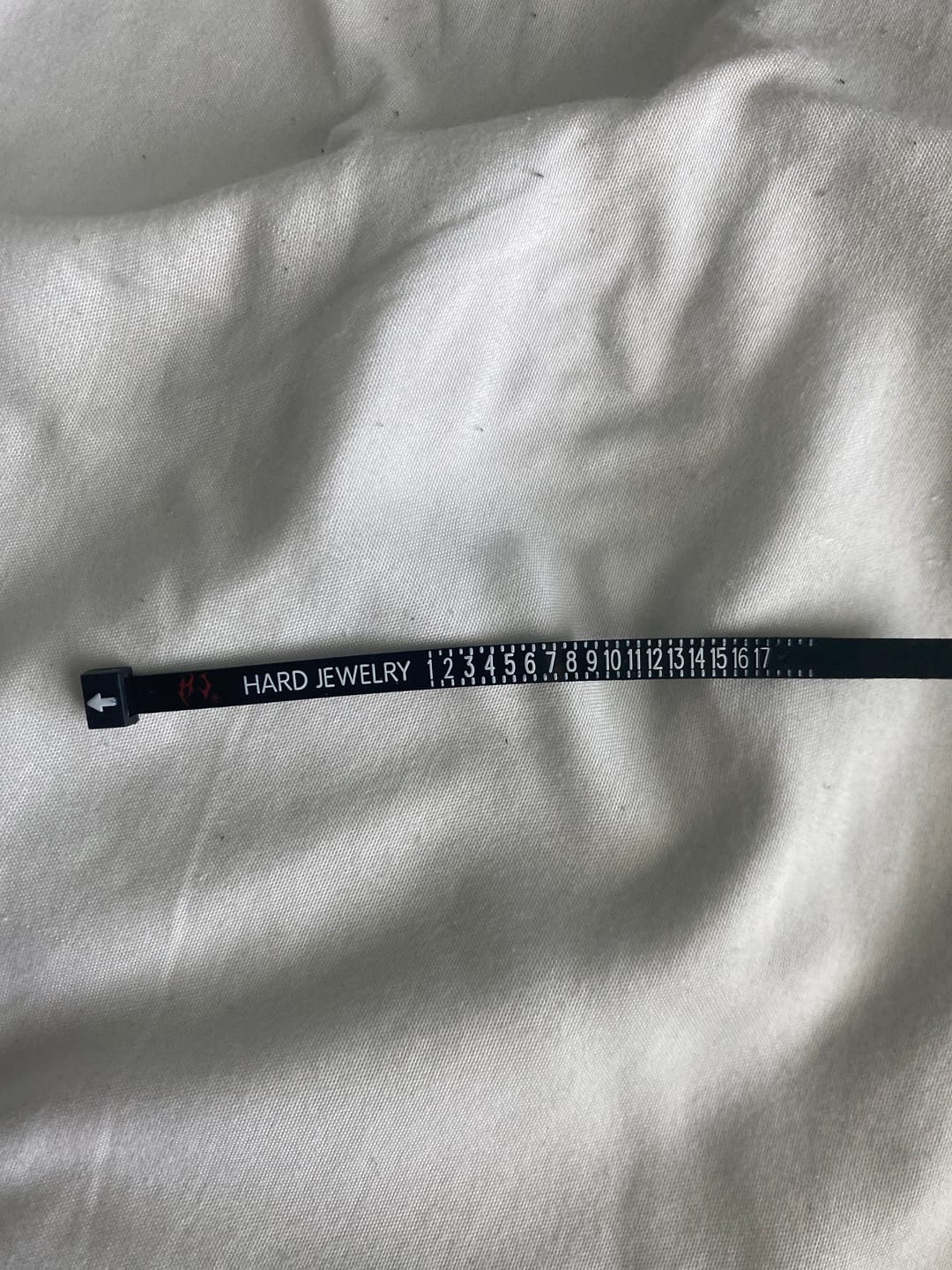 Customer photo review of FREE RING SIZER