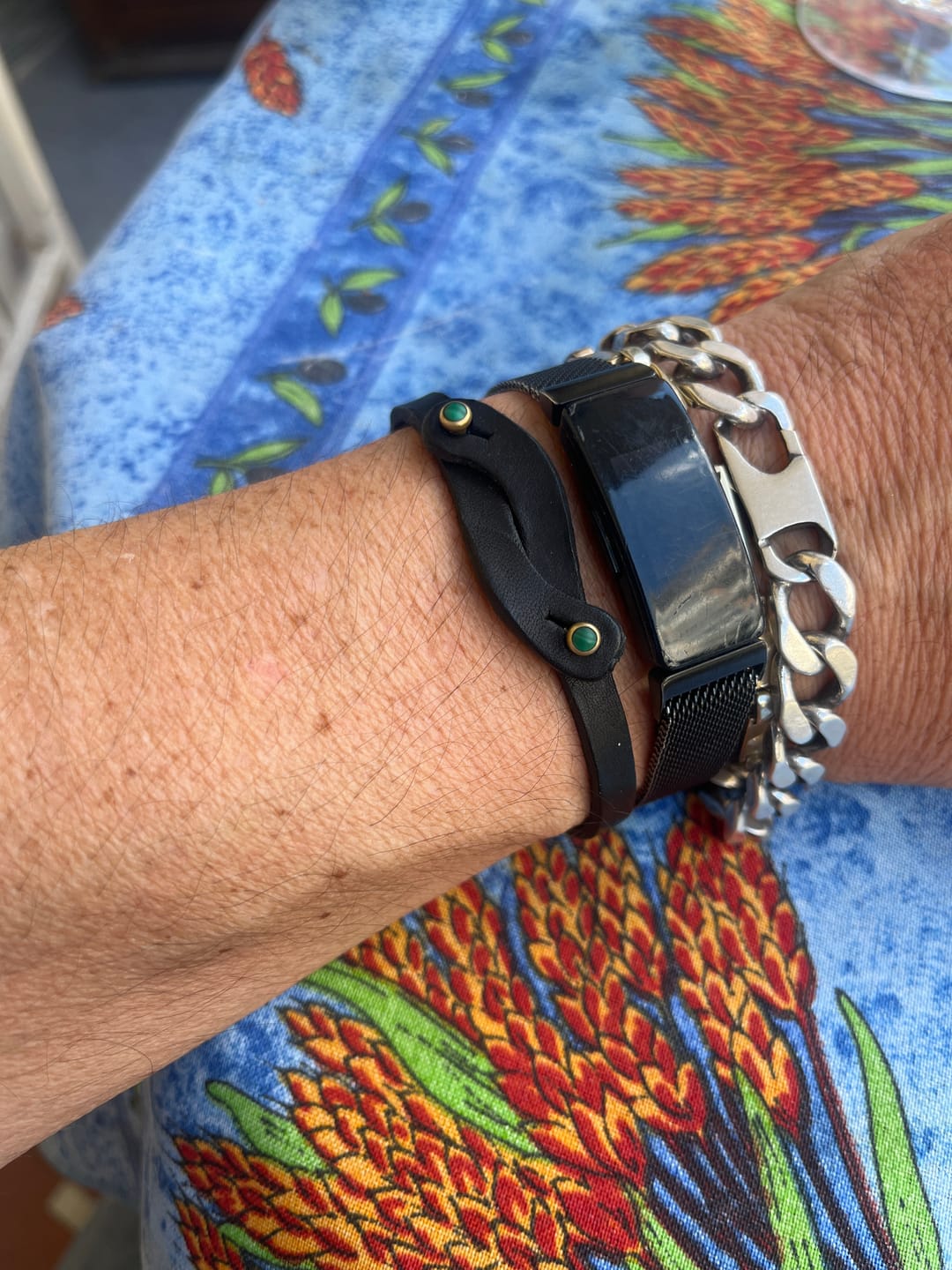 Customer photo review of Bracciale pelle Noi Tulsi
