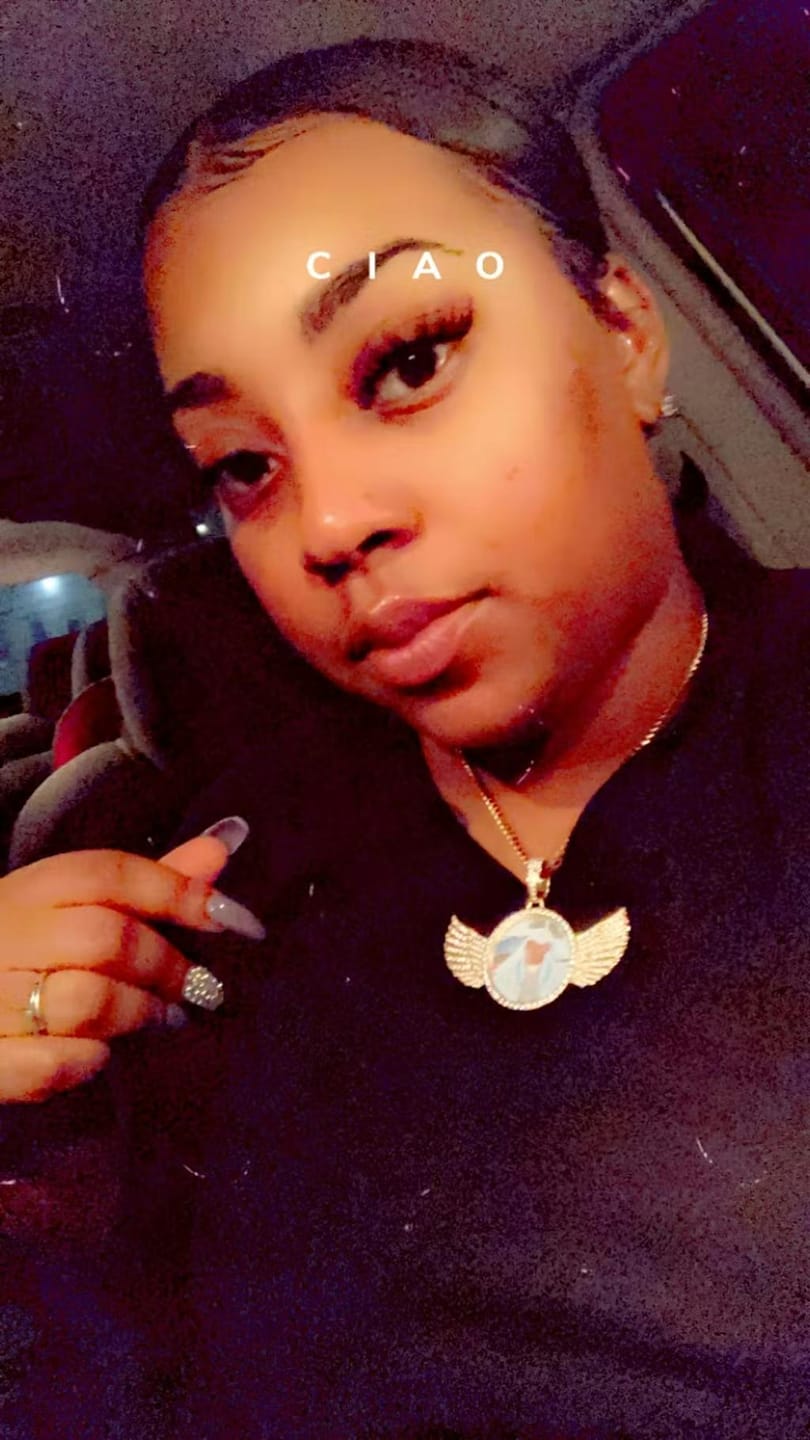 Customer photo review of Angel Wing Photo Necklace With Picture Inside – Custom Personalized Pendant