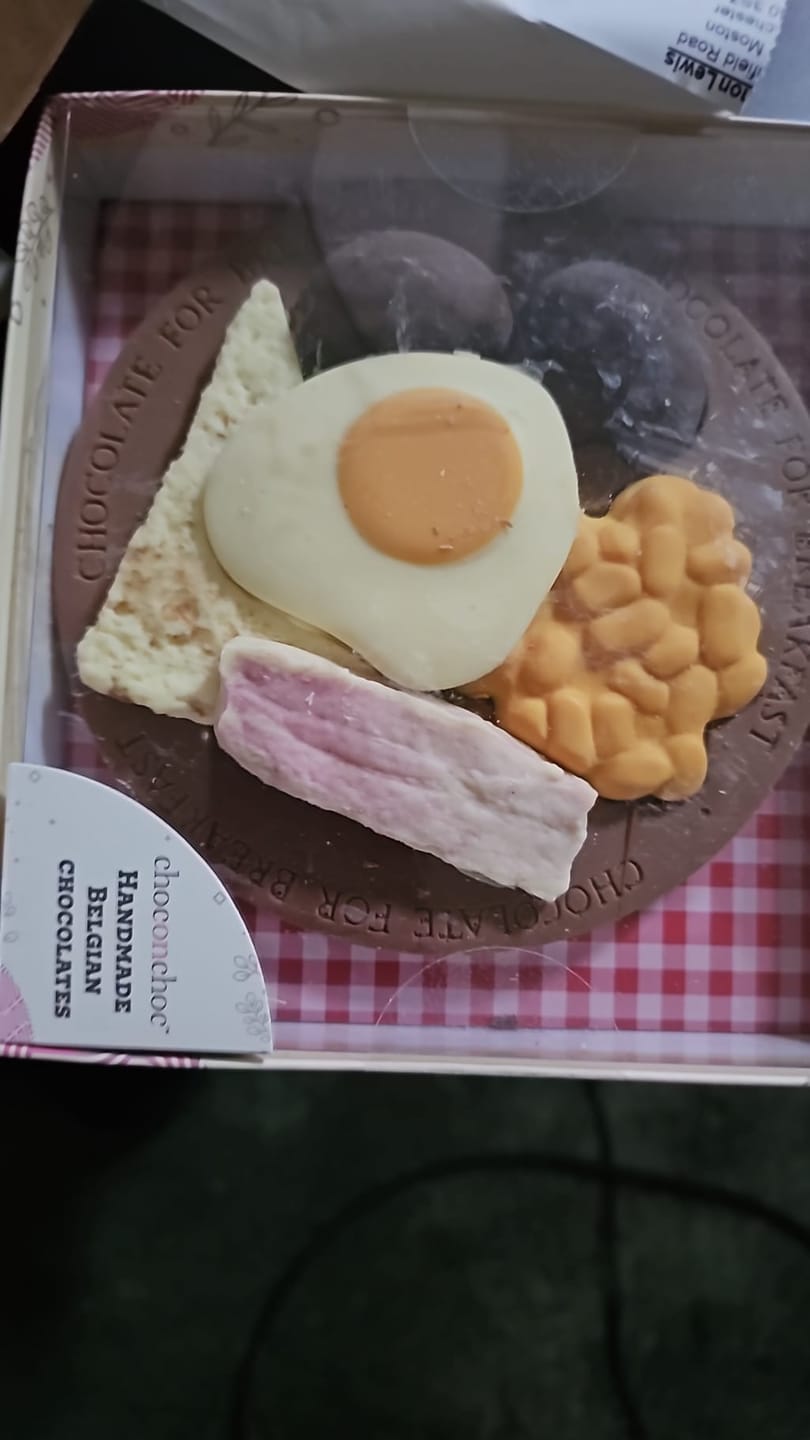 Customer photo review of Chocolate All Day Breakfast
