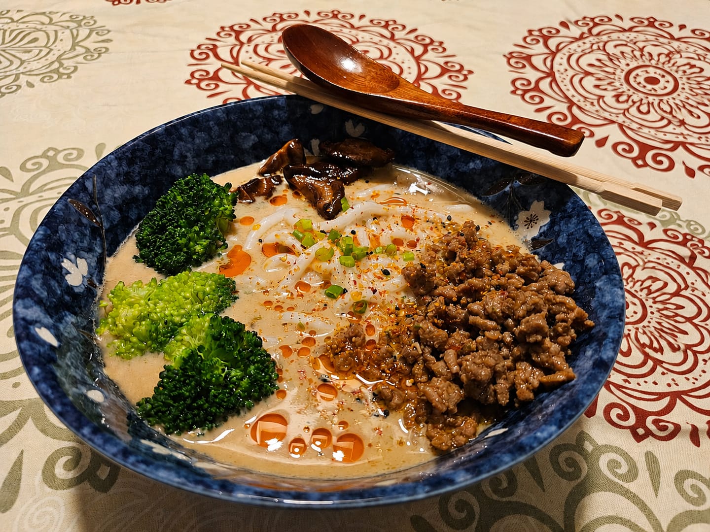 Customer photo review of Cuenco japonés para ramen Aoi Sakura
