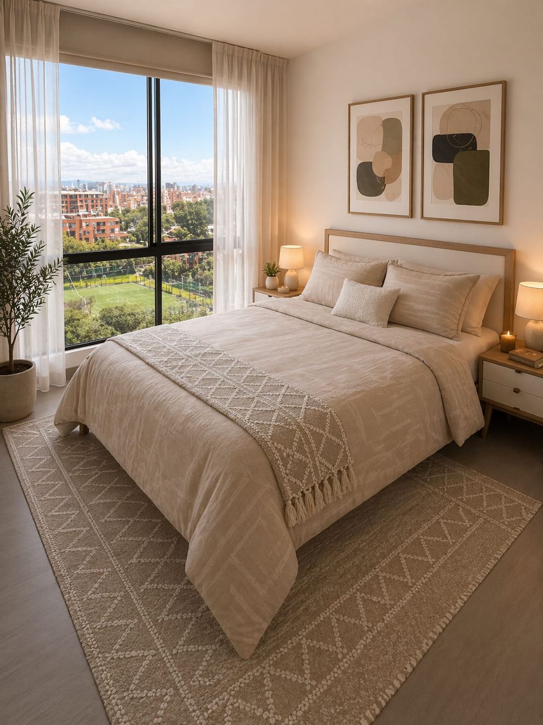 Customer photo review of Combo Dolcce Caramelo: Plumón + Duvet Cover + Juego de Sábanas + Cojín REGALO + ENVÍO GRATIS