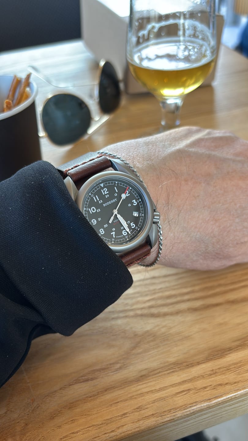 Customer photo review of 22mm Wide Nylon Strap