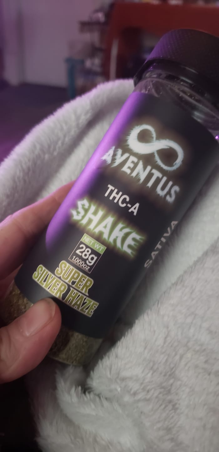 Customer photo review of Aventus THC-A Shake – Super Silver Haze (28g) - Sativa  1 ounce
