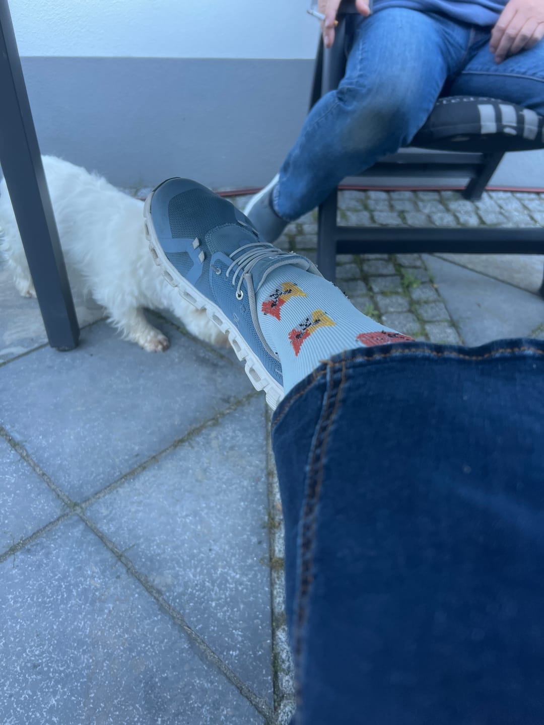 Customer photo review of Orthopädische Kompressionsstrümpfe Colorful