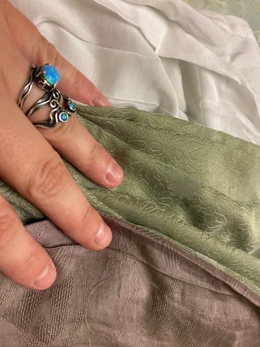 Customer photo review of Cai Ju 采菊 Picking Chrysanthemums Jin Dynasty Unisex Ruqun Set