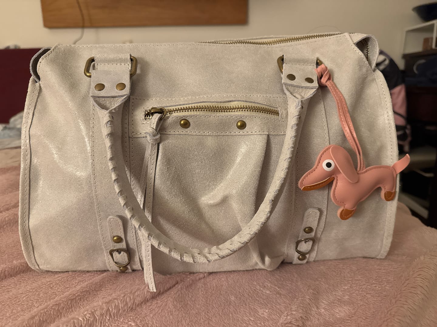 Customer photo review of It girl bag off white