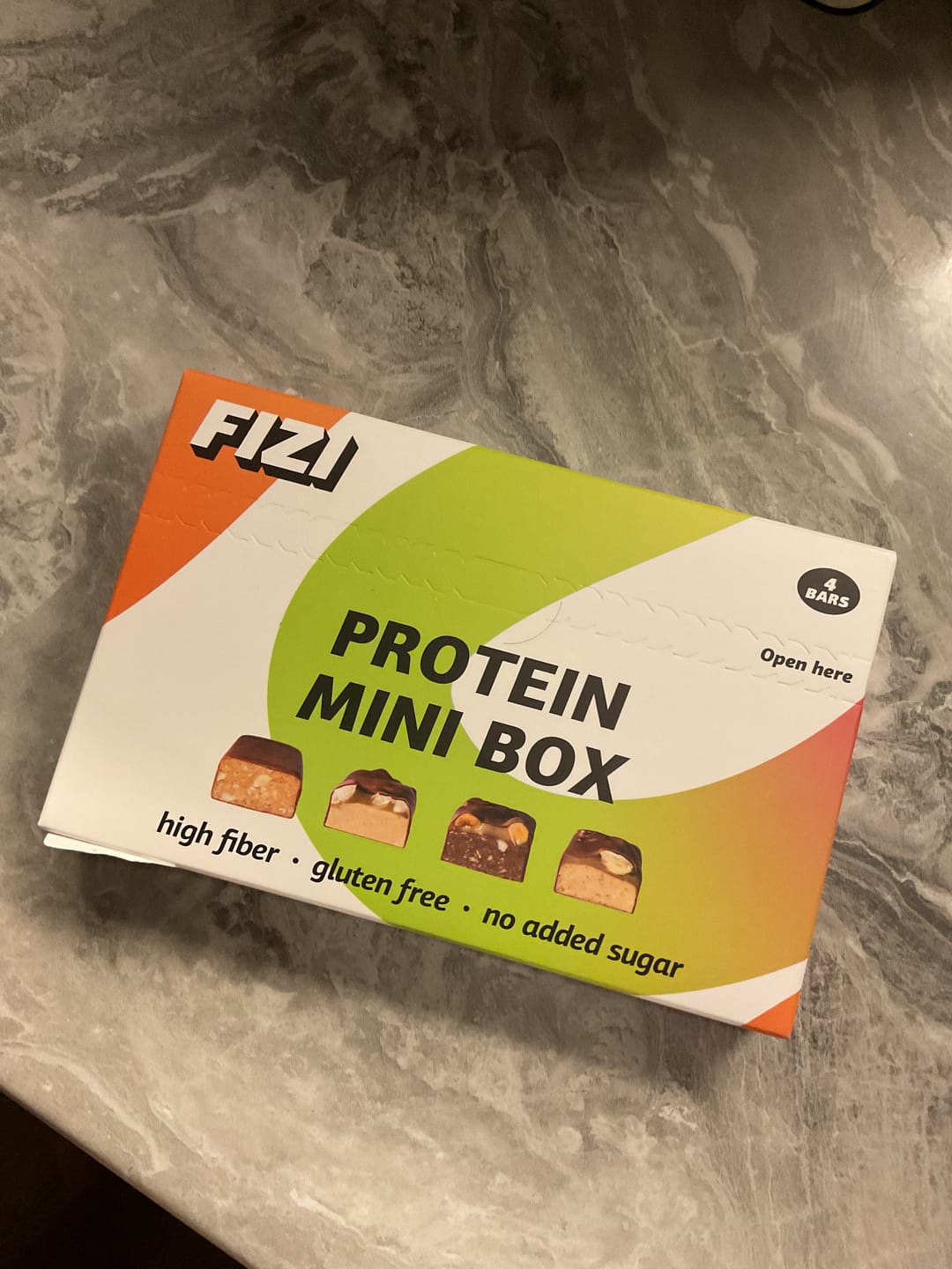 Customer photo review of Mini box Protein x4 шт.