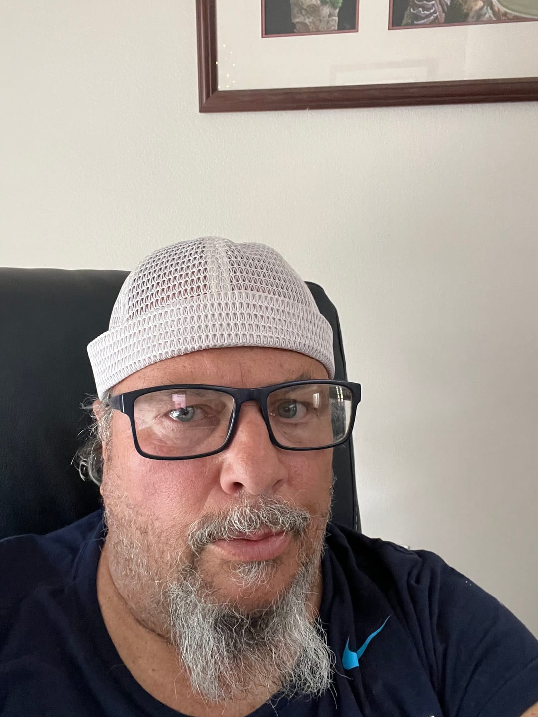 Customer photo review of Adjustable Minimalist Breathable Mesh Hat