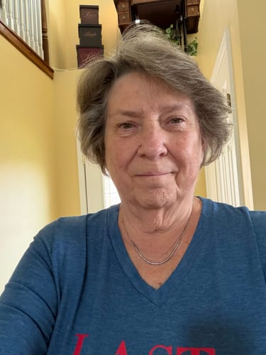 Customer photo review of Fuck Trump - Necklace