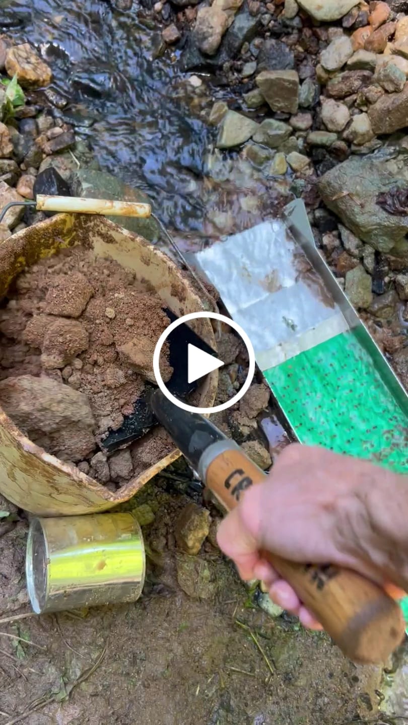 Customer video review of 6X24 Trek Sluice Box with Dream Mat | Gold Prospecting Equipment