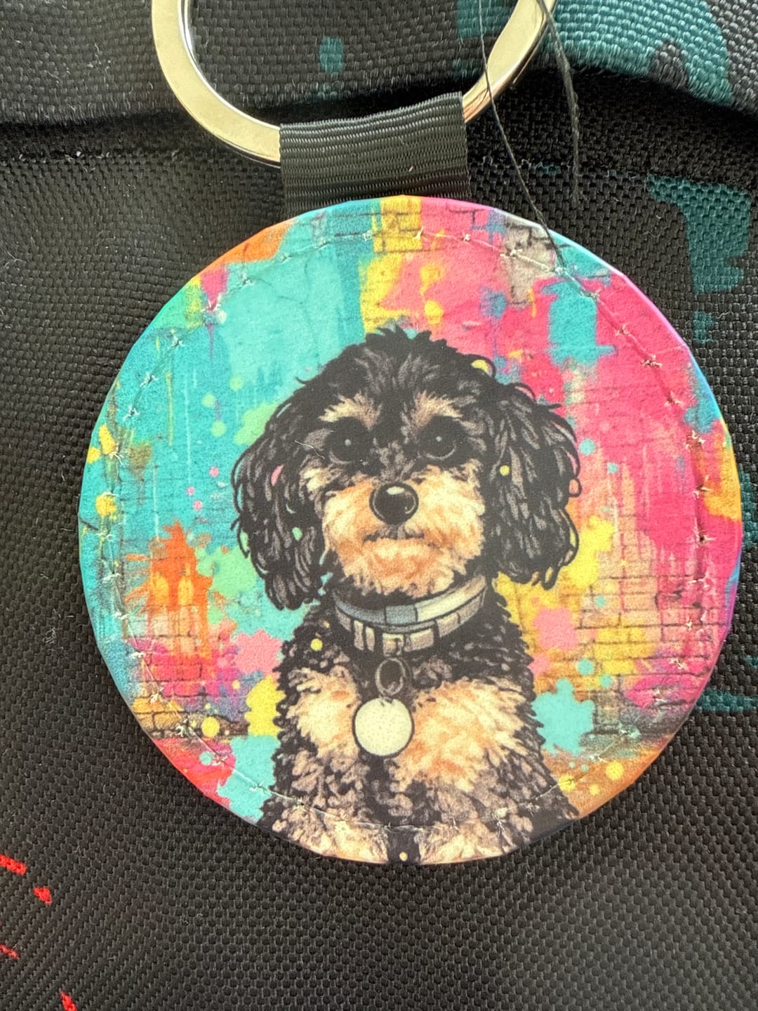 Customer photo review of Personalisierter Schlüsselanhänger - Streetart