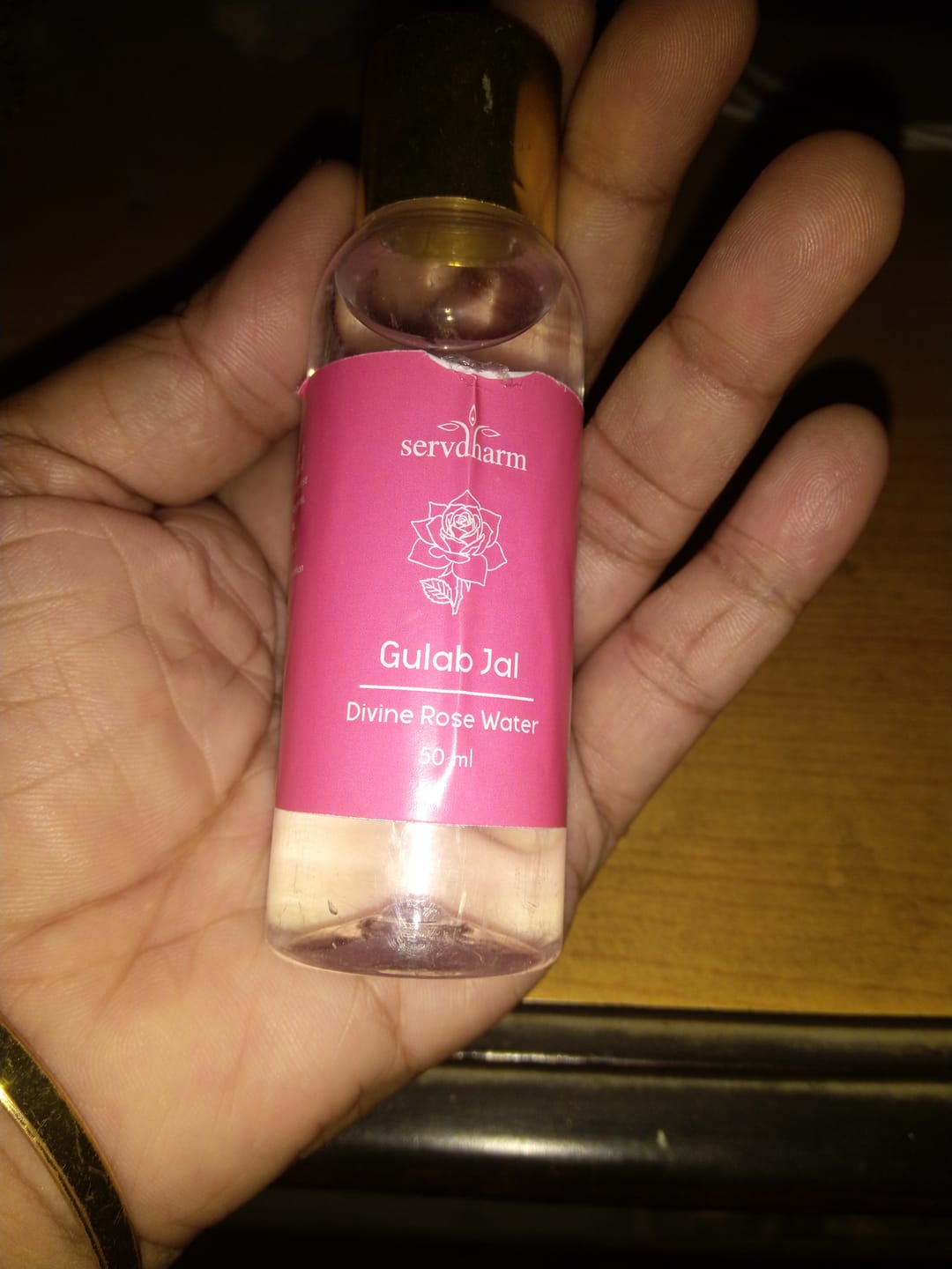 Customer photo review of Gulab Jal | Divine Rose Water 50 ml