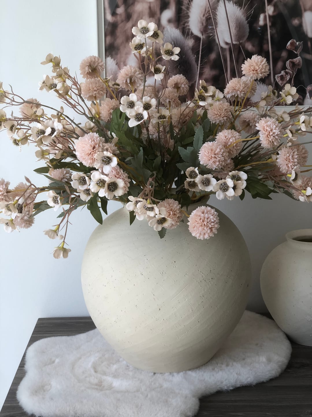 Customer photo review of Wax Arrangement - Crème