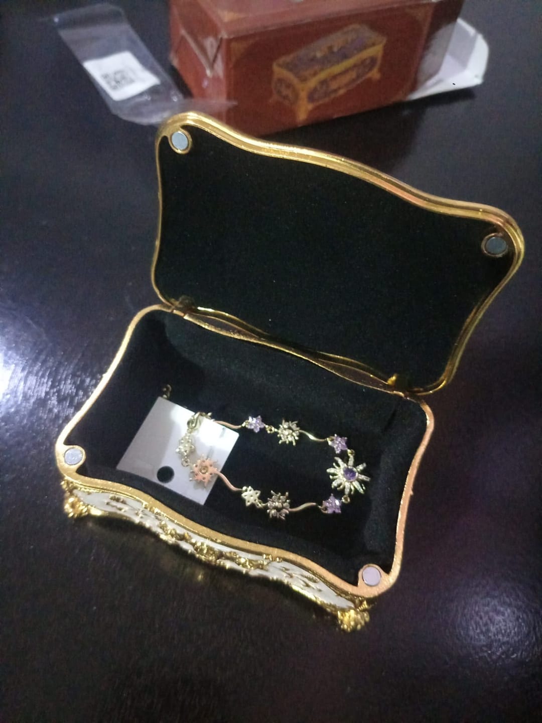 Customer photo review of Rose Jewelry Box