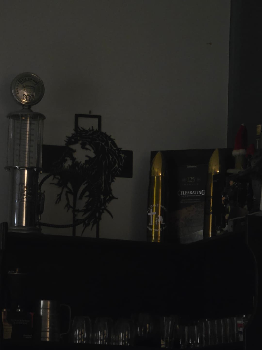 Customer photo review of Christianartworkshop Crown of Thorns Jesus Cross Metal Wall Decor: Heartfelt Faith Statement