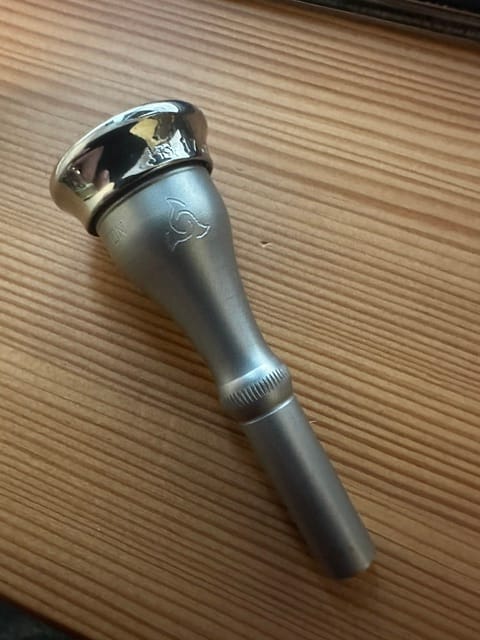Customer photo review of Houghton Horns Model H3 - French Horn Two-Piece Mouthpiece Underpart