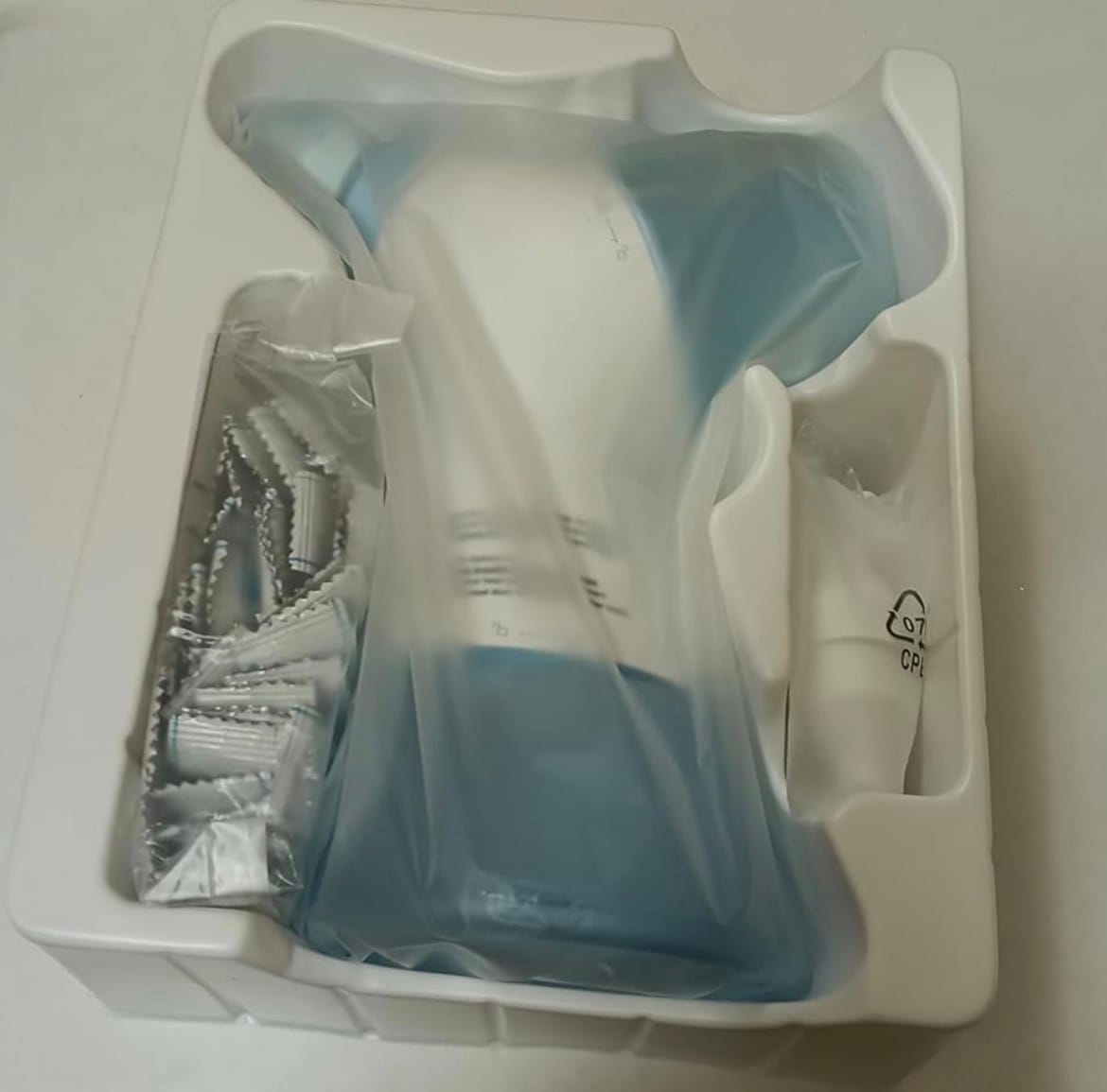 Customer photo review of Otoclear™ — Irrigador Nasal Clínico