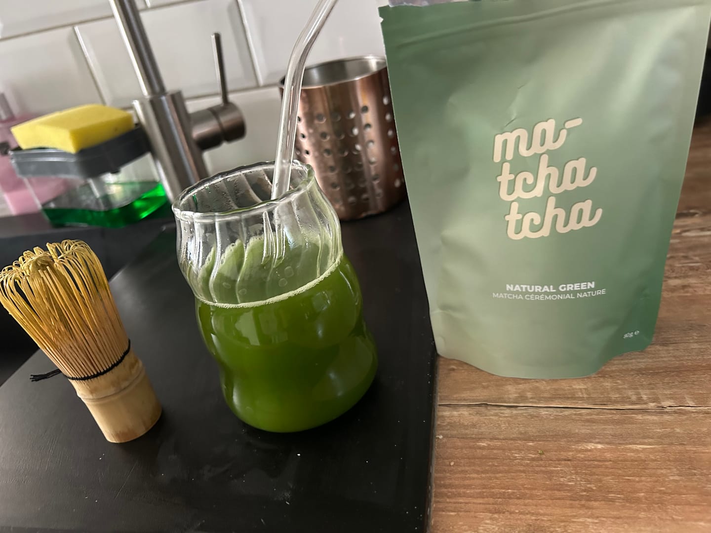 Customer photo review of Pack découverte - Matcha Natural Green 🌱