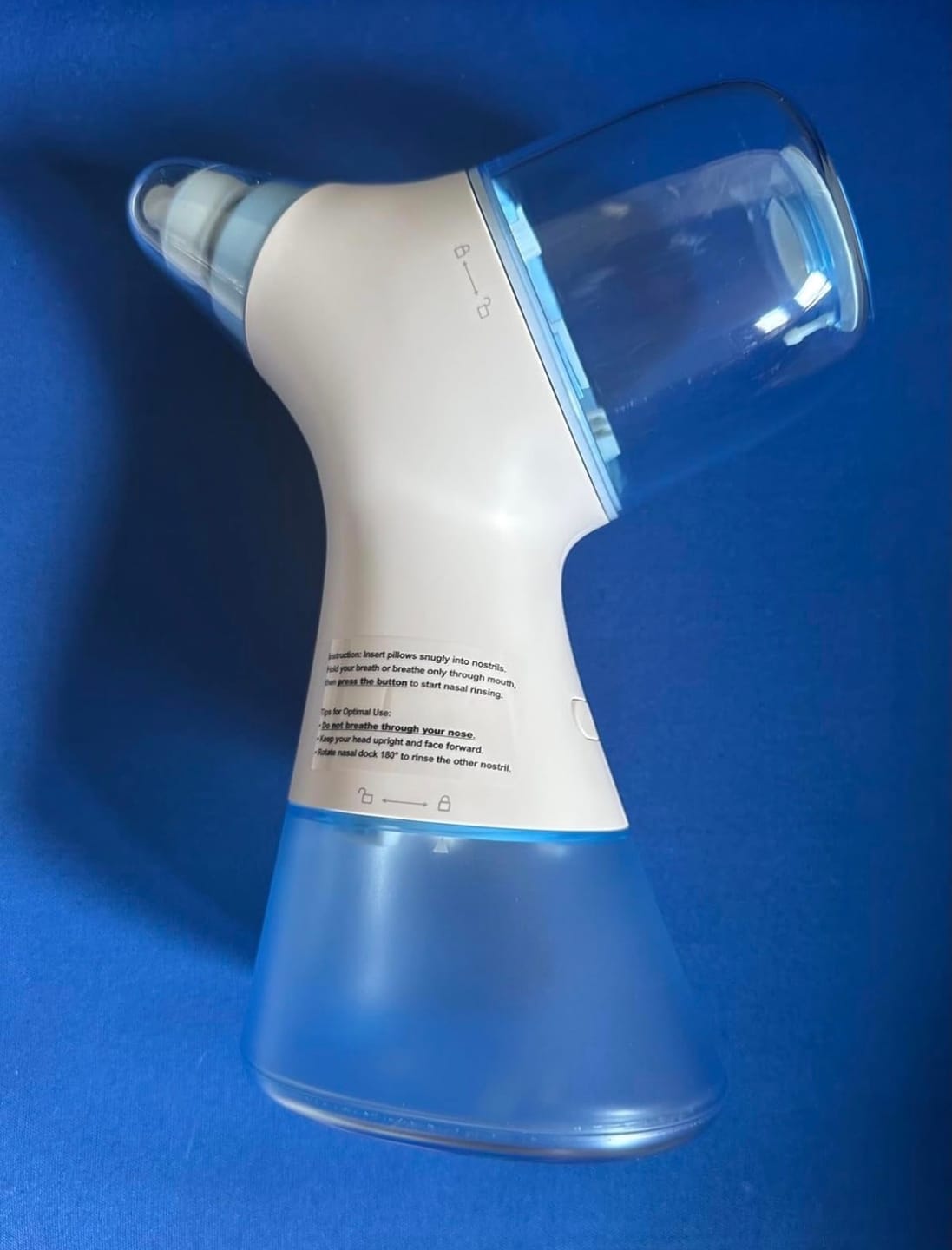 Customer photo review of Otoclear™ — Irrigador Nasal Clínico