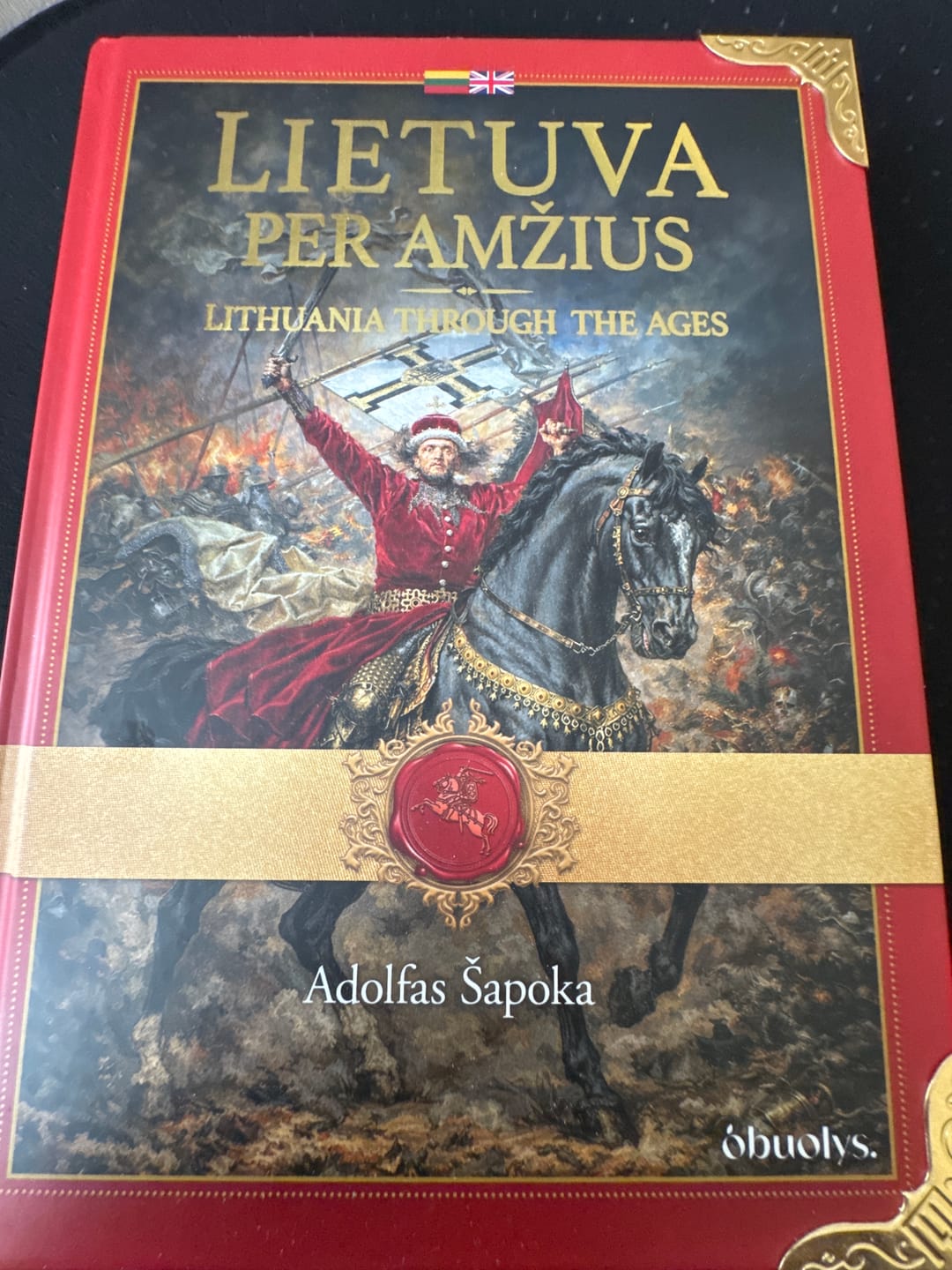 Customer photo review of Lietuva per amžius | Lithuania Through the Ages – Adolfas Šapoka