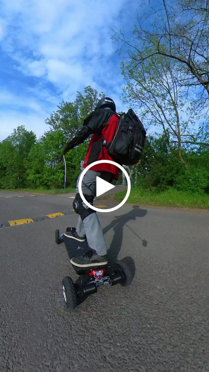 Customer video review of Acedeck® Horizon Electric Skateboard- Best Independent Suspension Electric Skateboards【Boss Special Offer】
