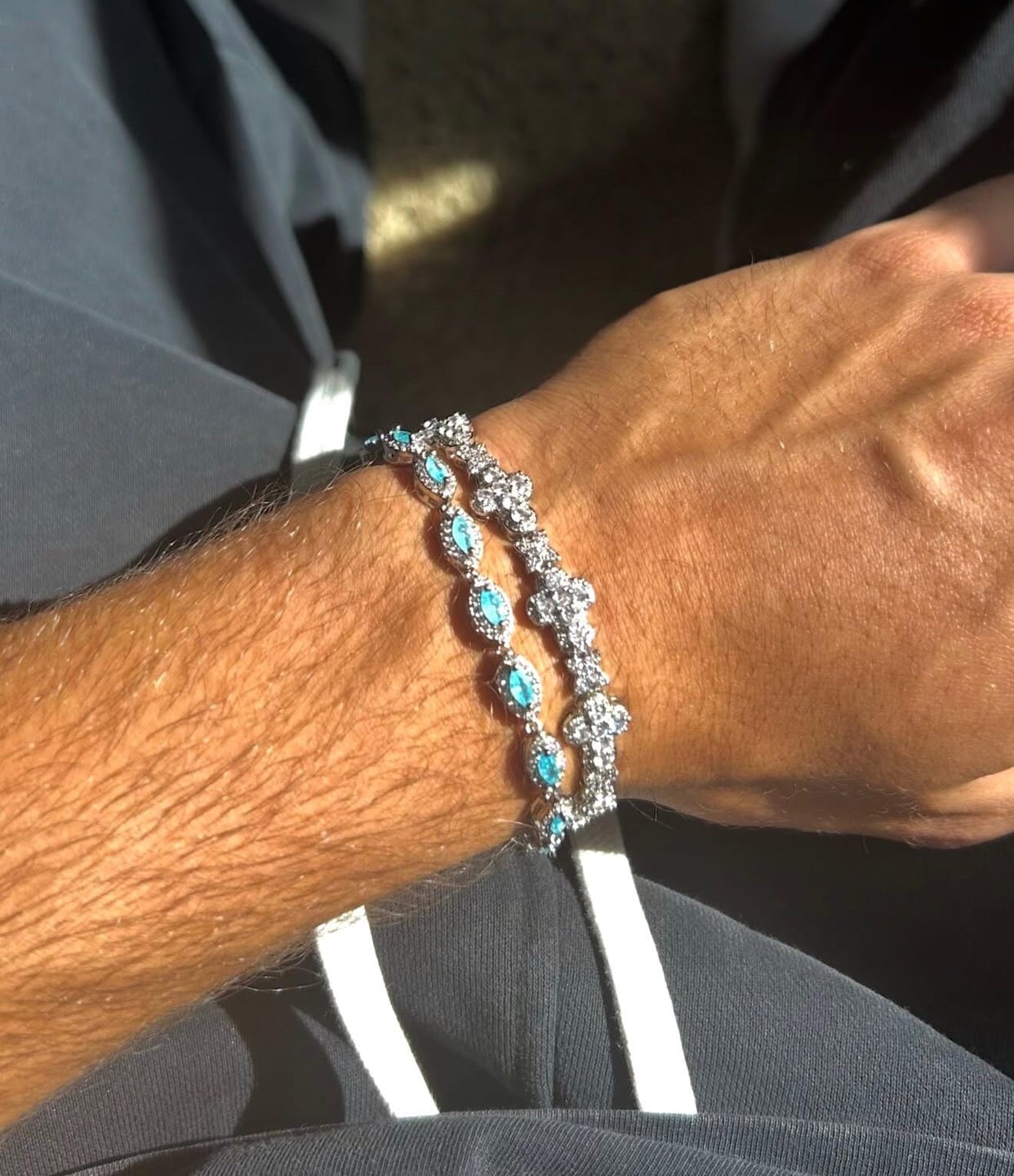 Customer photo review of Angel Eyes Bracelets