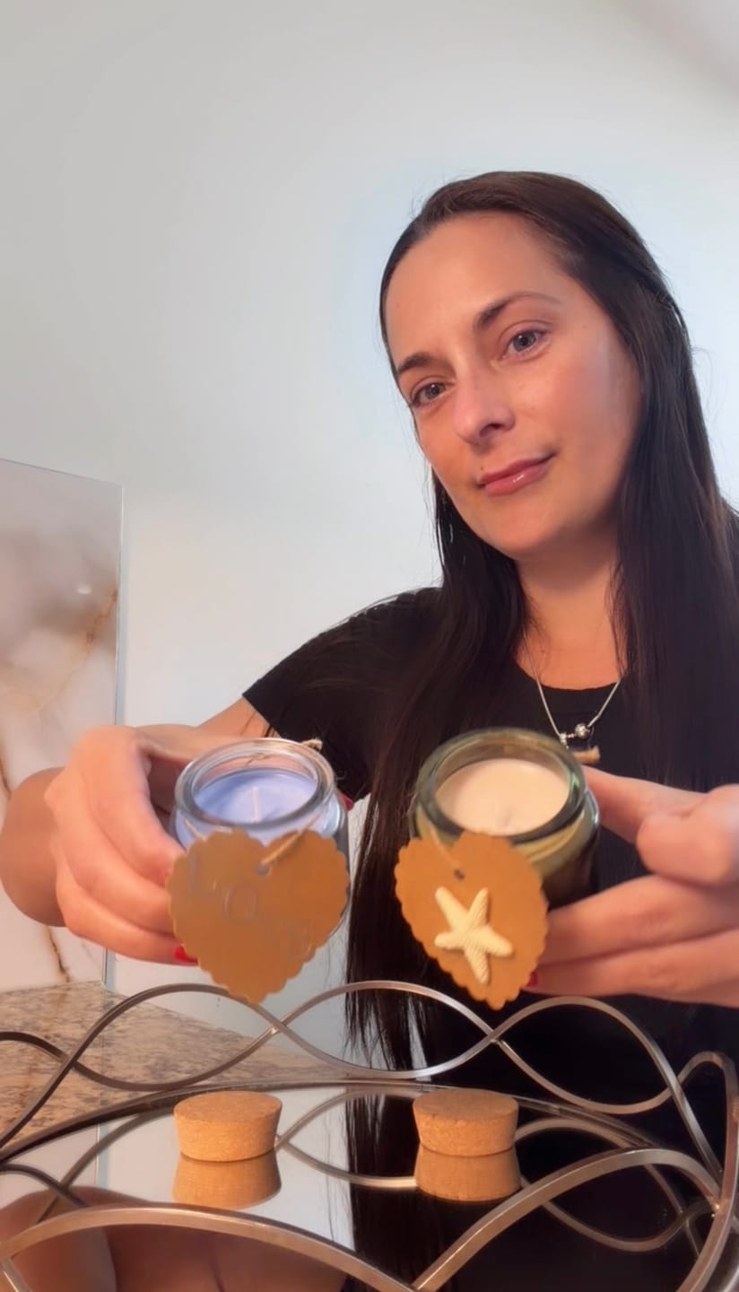 Customer photo review of This Month's Craft Candle Making Kit