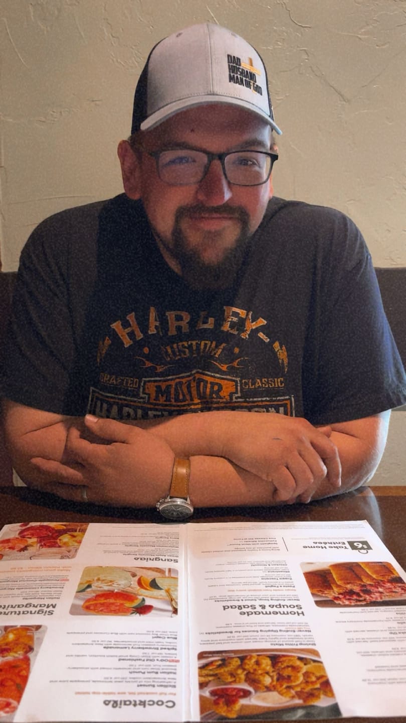 Customer photo review of Dad, Husband, Man of God Hats