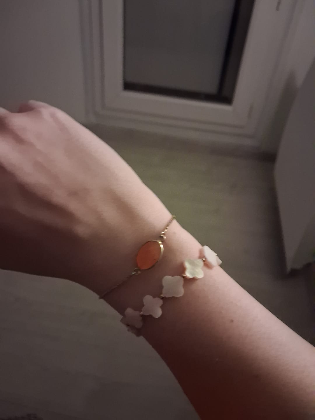 Customer photo review of Bracelet Fertilité Cornaline - Confiance, Énergie & Fécondité