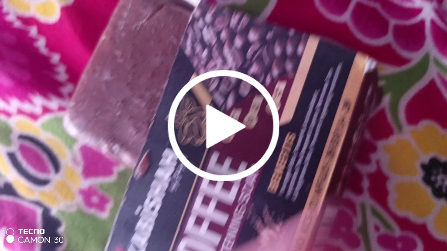 Customer video review of Coffee Brightening Soap