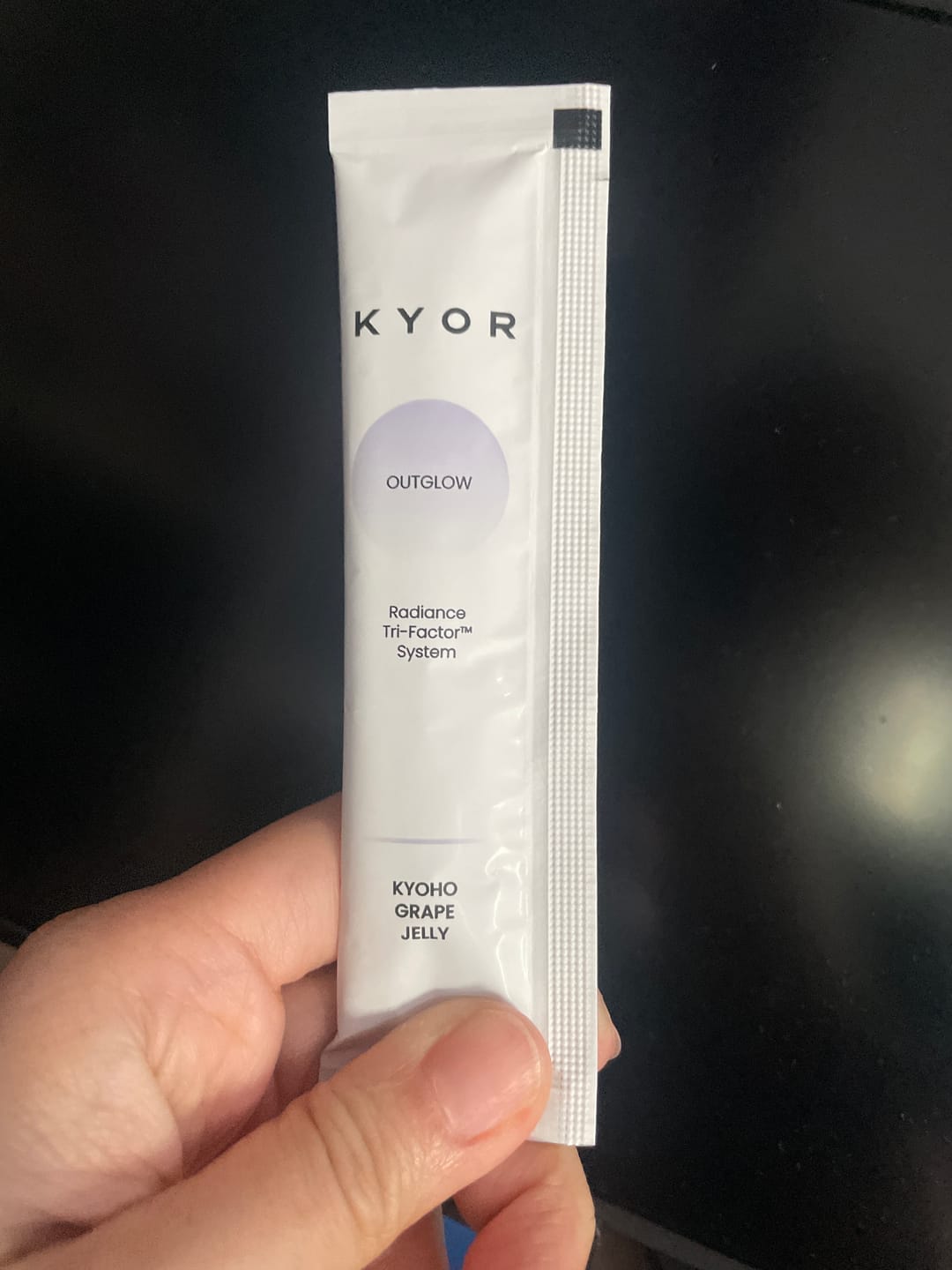 Customer photo review of OUTGLOW - Radiance Tri-Factor™ Jelly