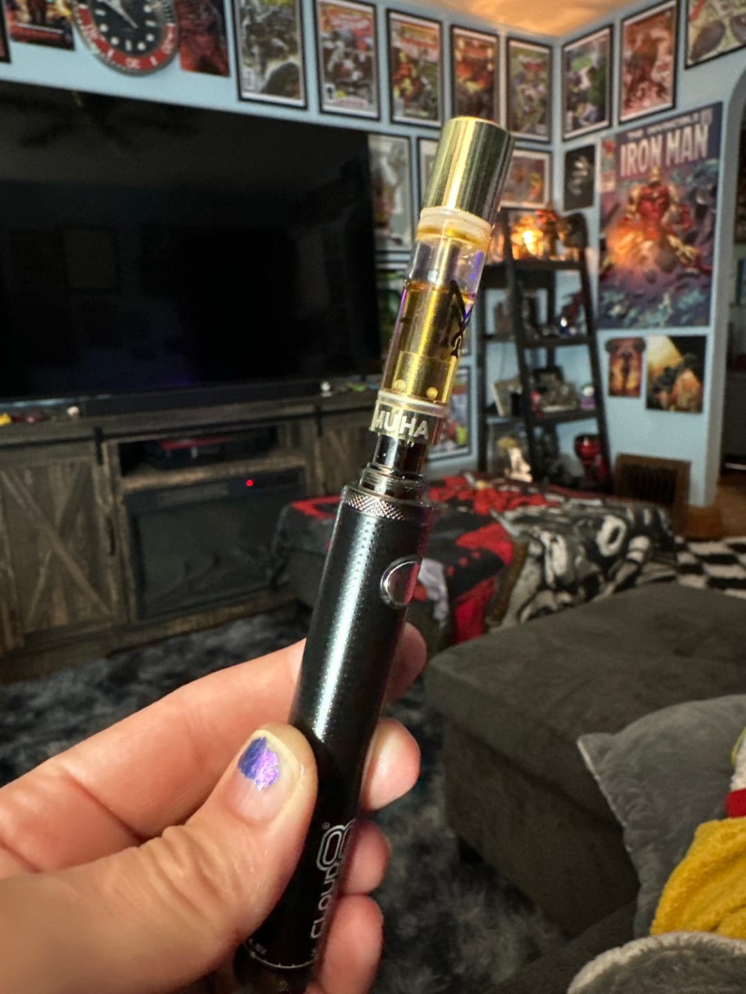 Customer photo review of MUHA Meds THCa 510 Cartridge - 2G