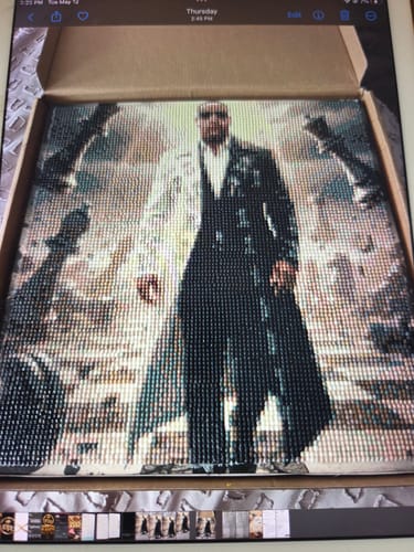 Customer photo review of Diamond Painting - Custom Photo