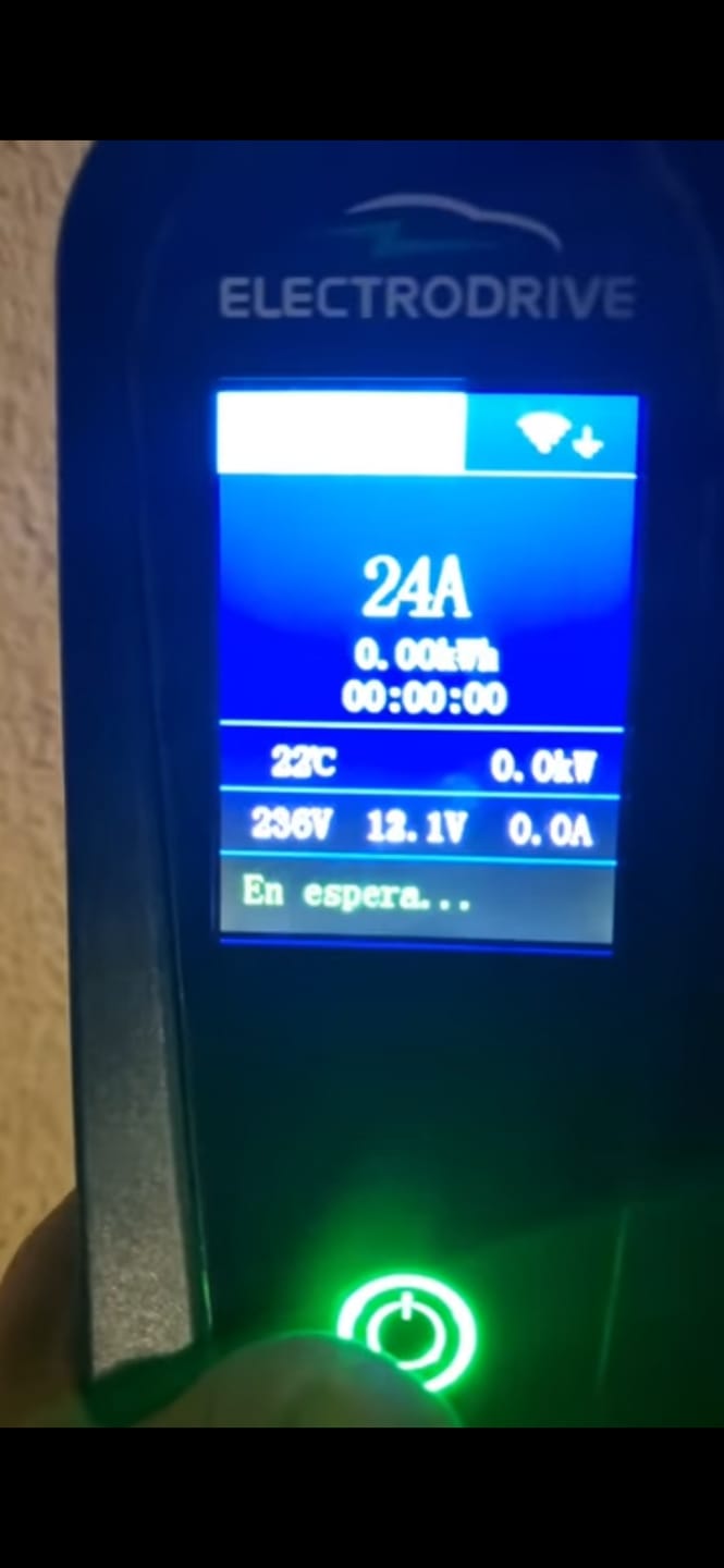 Customer photo review of Cargador Portátil 7 kW Tipo 2 — Para BYD, Chery, Geely y más