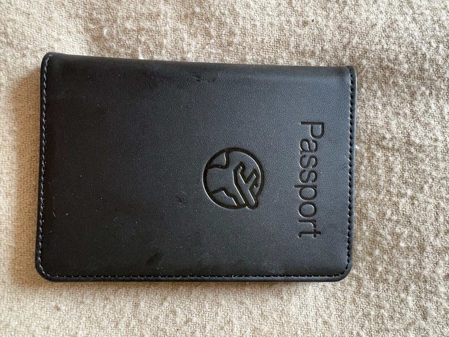 Customer photo review of Trackable Passport Cover