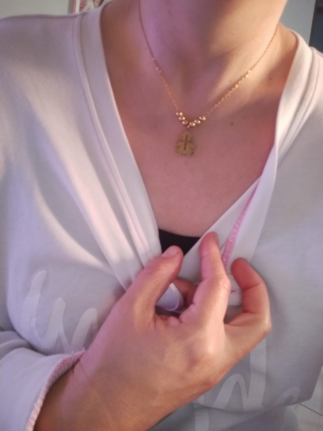 Customer photo review of Collana con bambini - I Miei Tesori