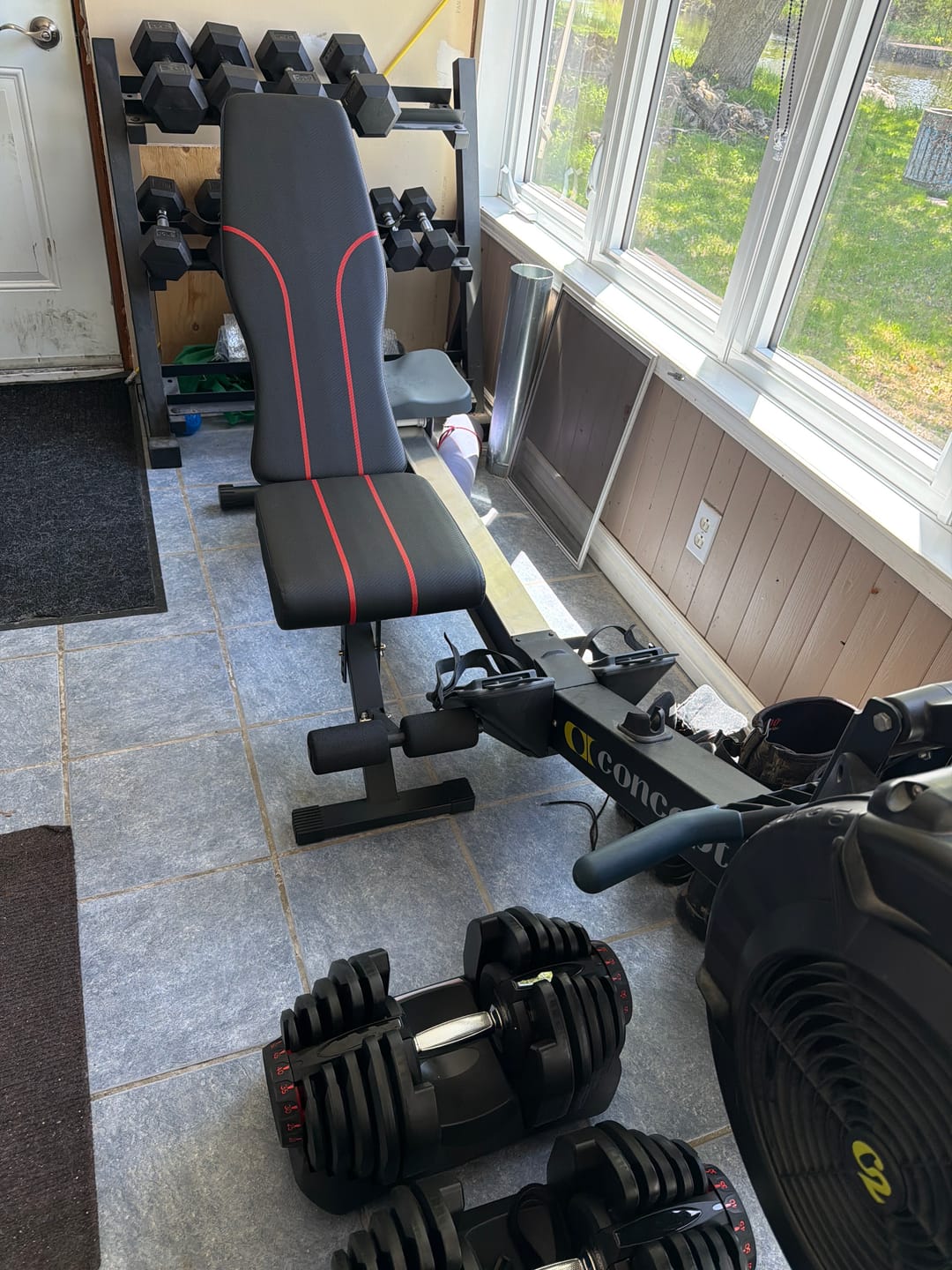 Customer photo review of Banc d'entrainement Compacte Pliable LF-01