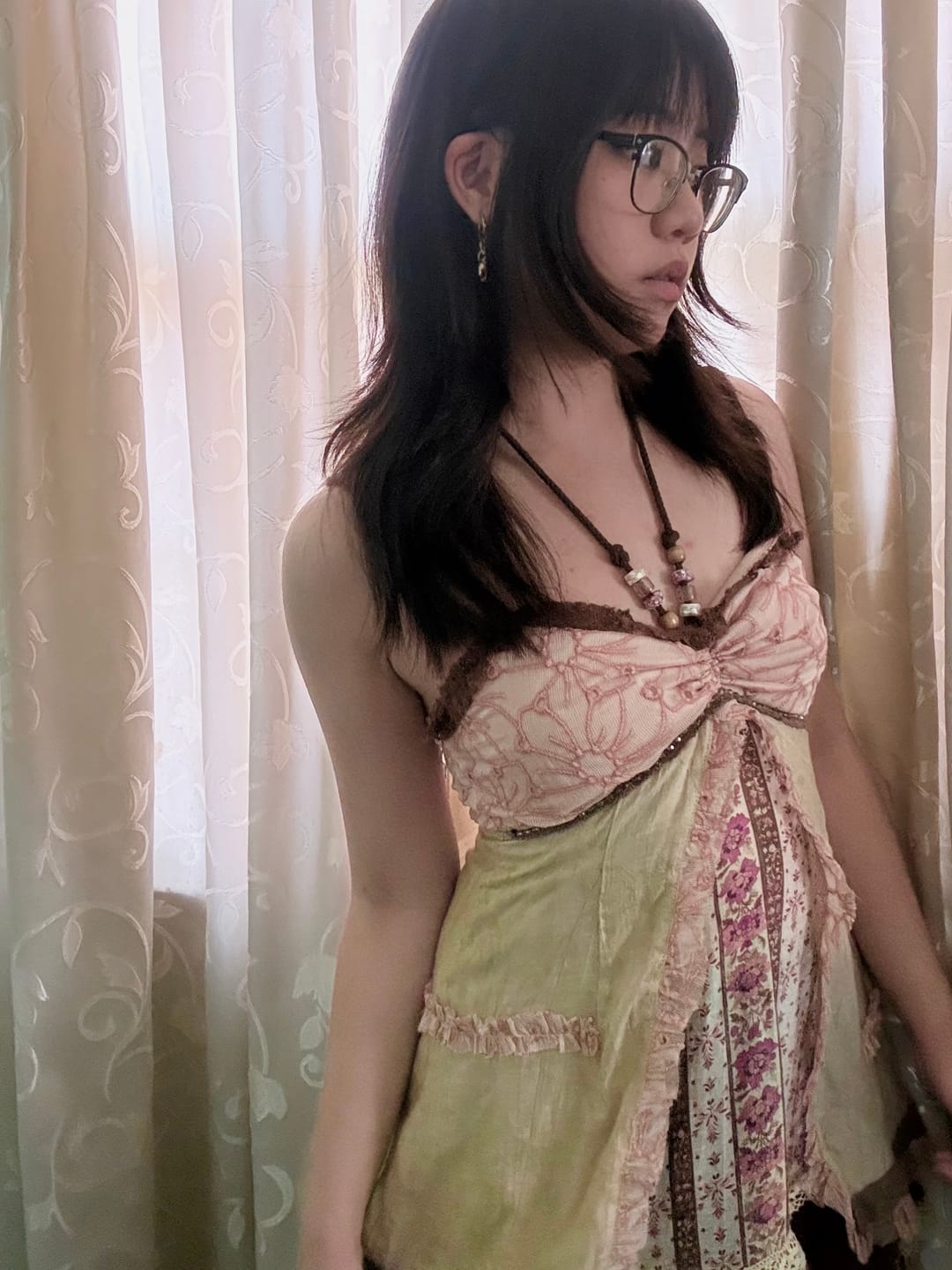 Customer photo review of Rose Island Elf’s Forest Tea Party Fairy Cottage  Dress