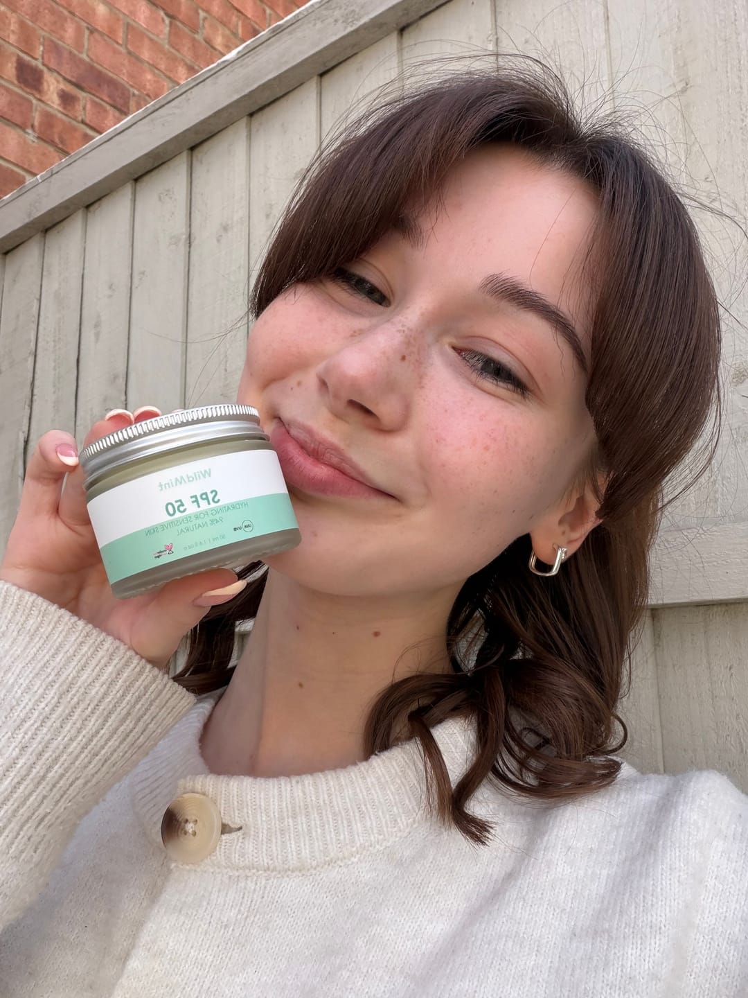 Customer photo review of SPF 50