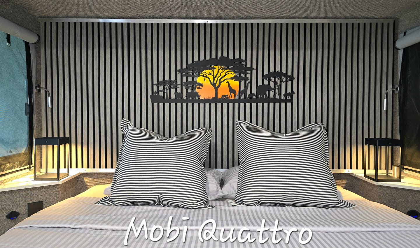 Customer photo review of Savanna Sunset Metal Wall Art