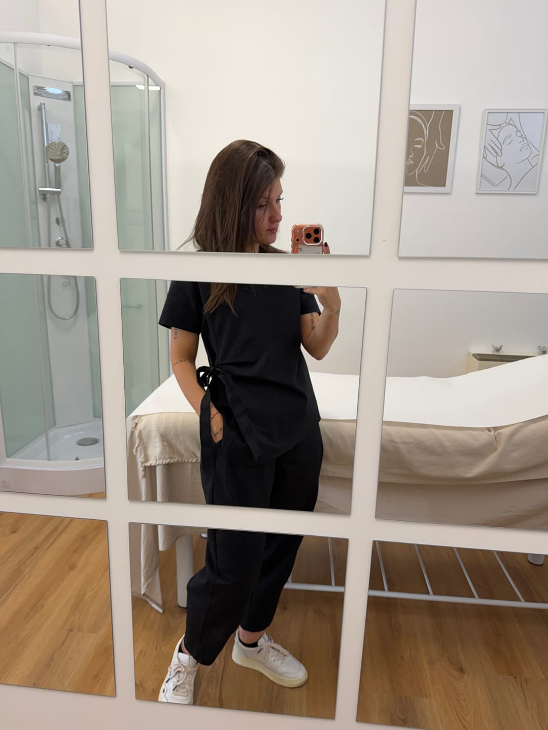 Customer photo review of Cordset Lia manica corta
