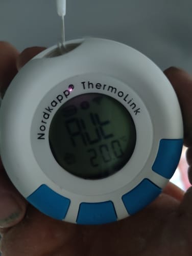 Customer photo review of ThermoLink - Wireless Smart Remote with Integrated Thermostat
