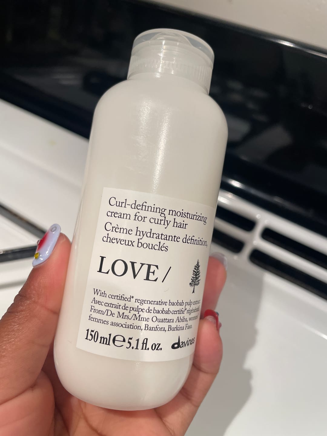 Customer photo review of LOVE CURL Cream