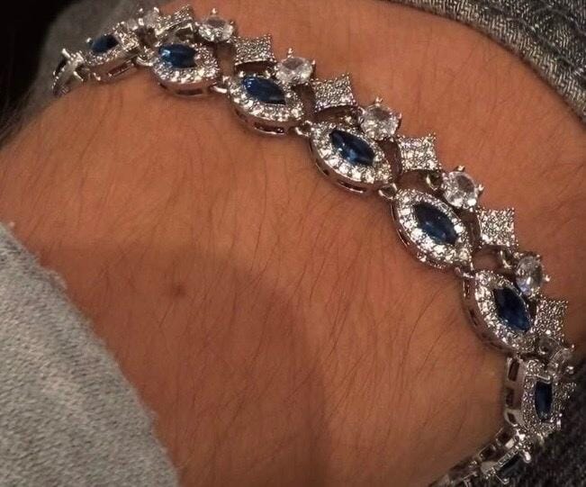 Customer photo review of Angel Eyes Bracelets