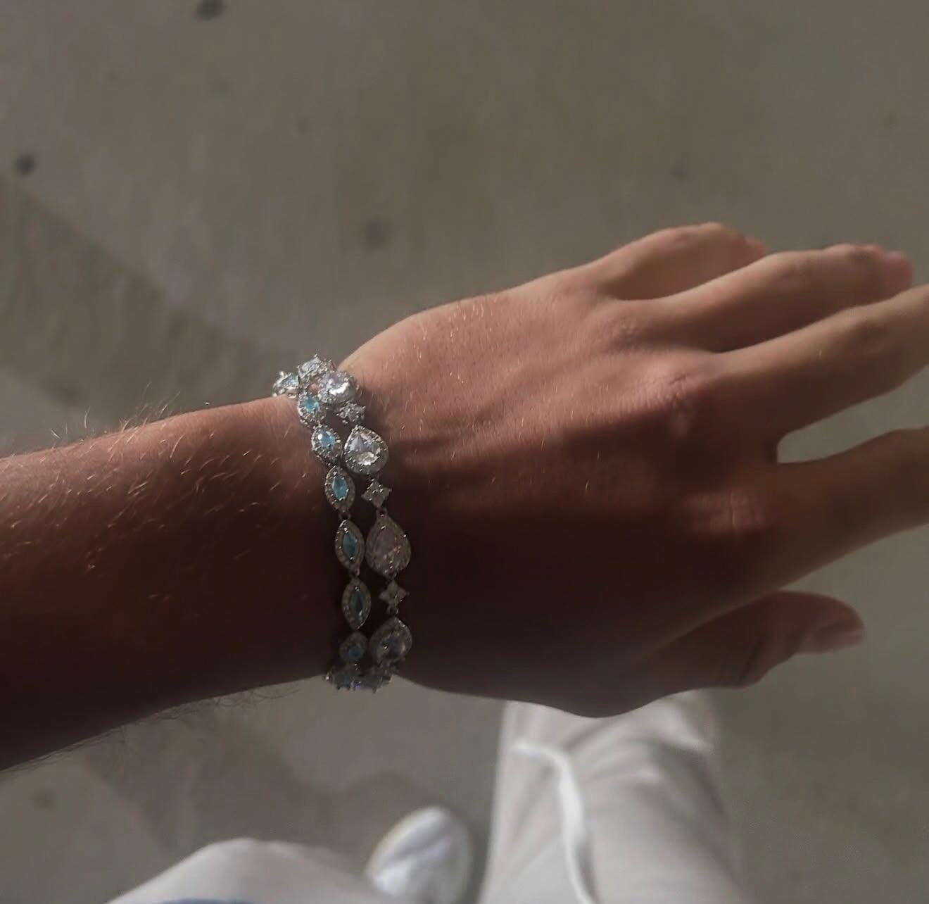 Customer photo review of Angel Eyes Bracelets