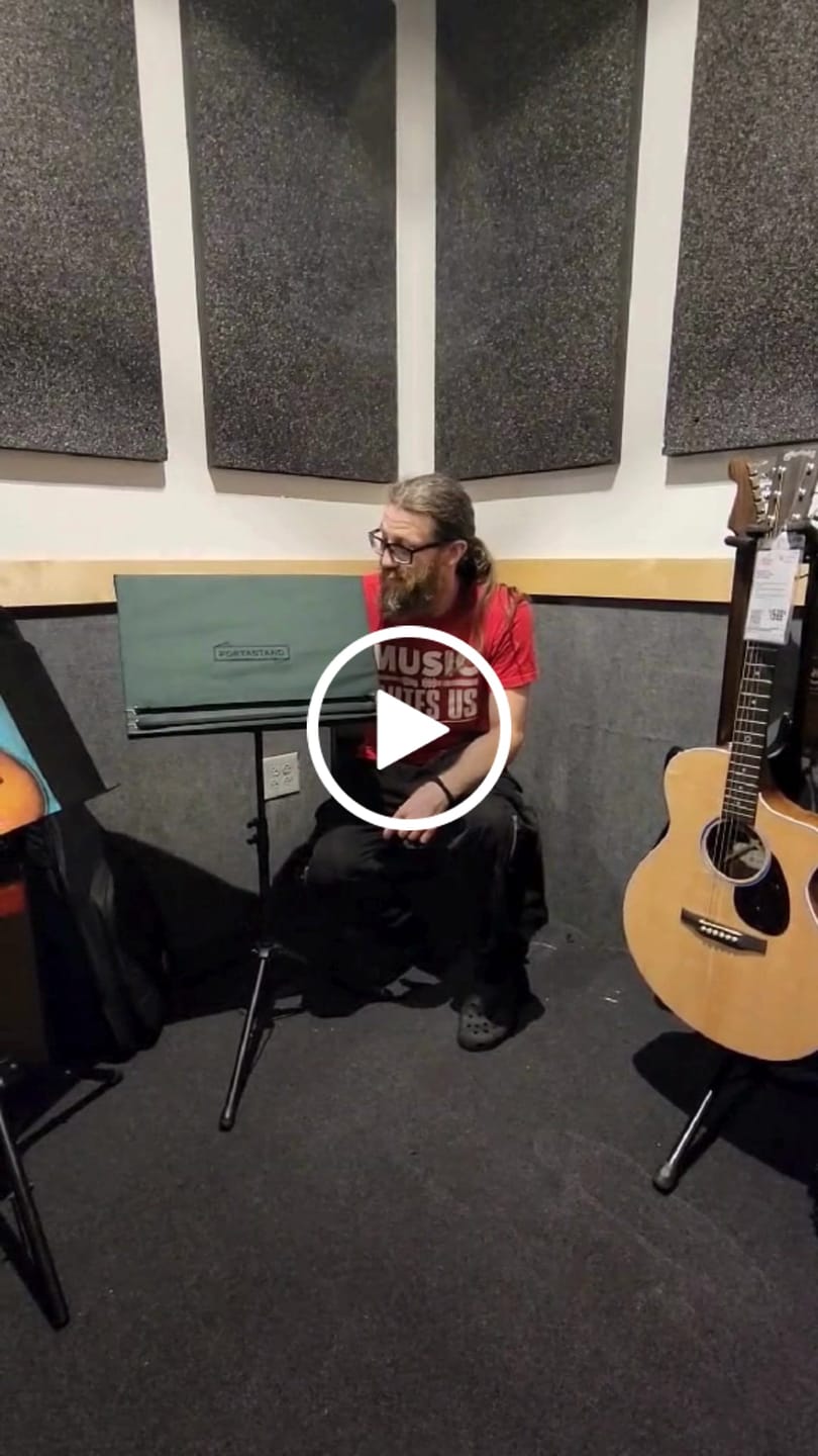 Customer video review of Troubadour | Portable Music Stand
