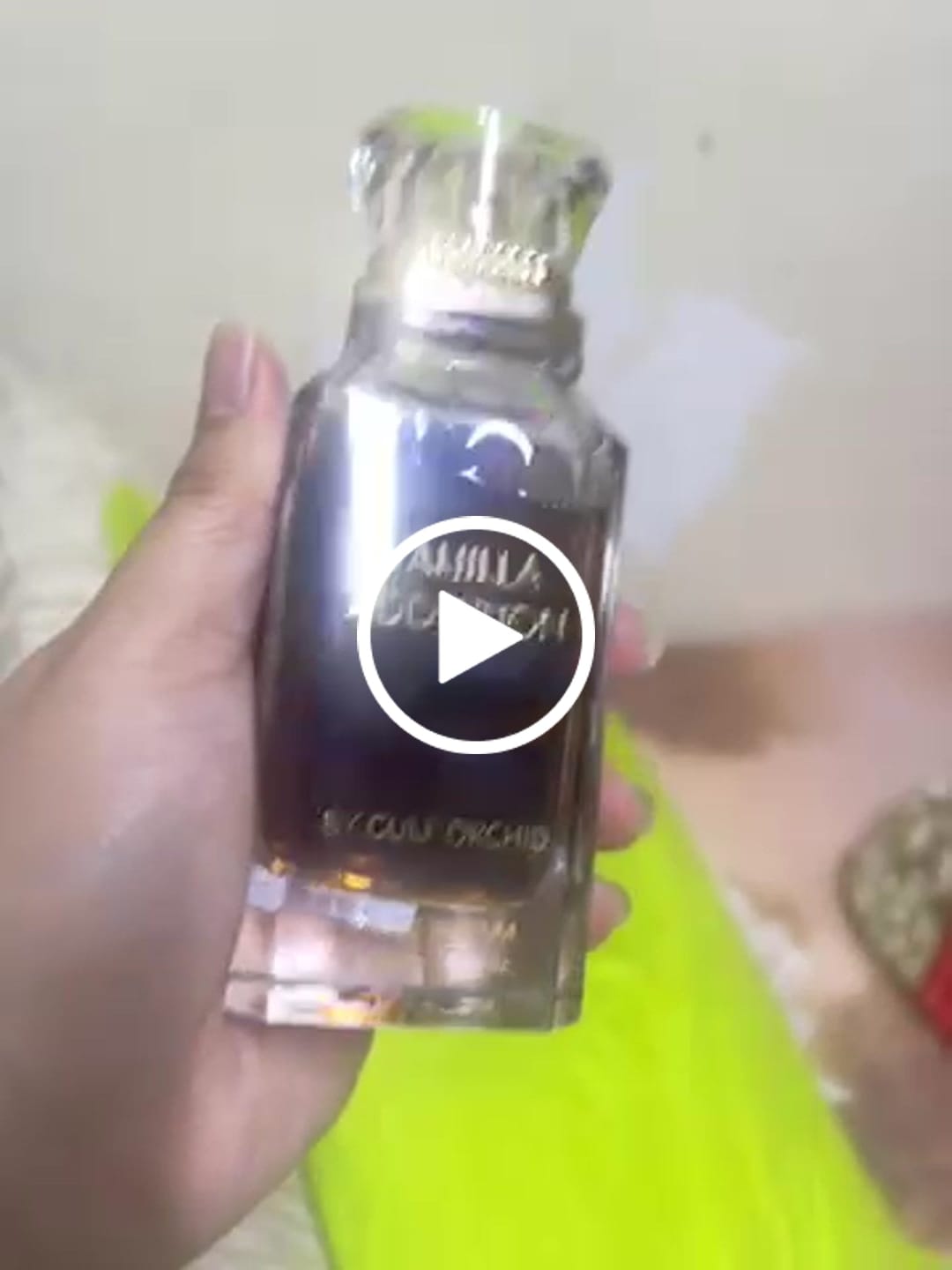 Customer video review of VANILLA ADDICTION